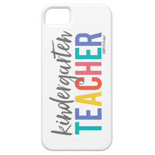 Kindergarten Teacher Cell Phone Cover iPhone 5 Covers