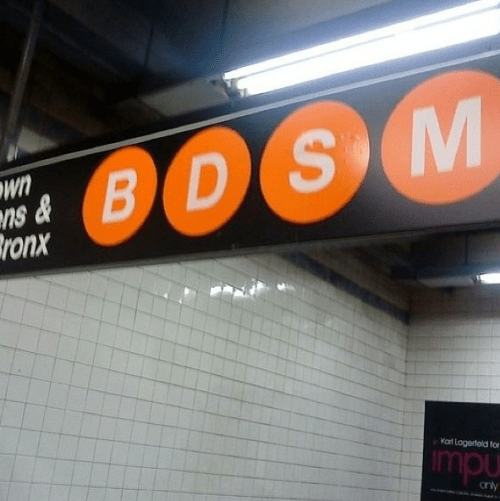 BDSM the subway lines