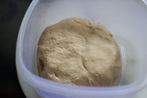 knead dough for making wrap recipe