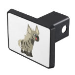 Hungry Cartoon Striped Hyena trailer Hitch Cover