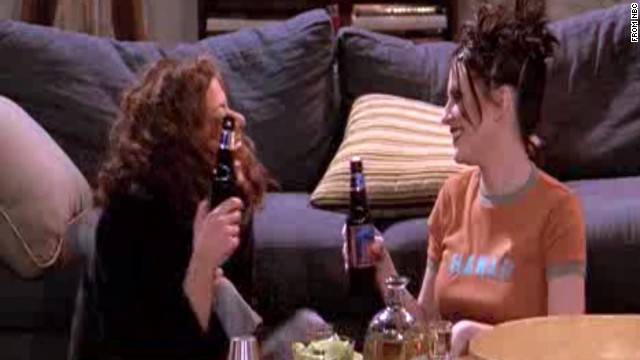 "Will and Grace," starring Debra Messing, left, and Megan Mullally, broke ground in portraying the relationship between a straight woman and a gay man, and may very well have set some sort of record for guest stars over the years.