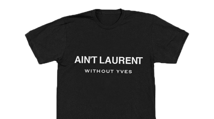 Yves Saint Laurent подают в суд на создателя пародийных футболок