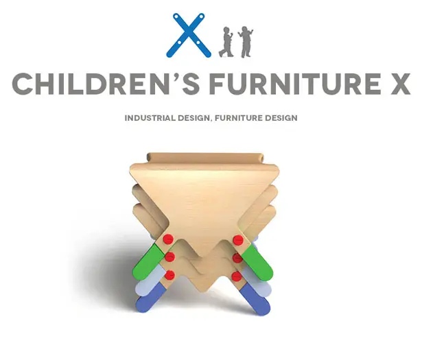 Children Furniture X by Mustafa Cohadzic and Sanjin Halilovic