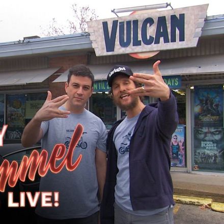Jimmy Kimmel and Matthew McConaughey Make A Local TV Commercial for Vulcan Video