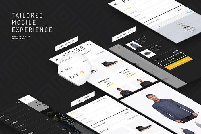 Not just responsive: Tailored for mobile experience