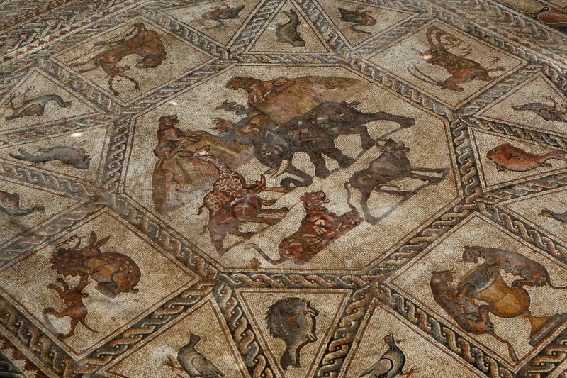 These Huge Roman Mosaics Were Hidden Under City Streets For 1,700 Years 