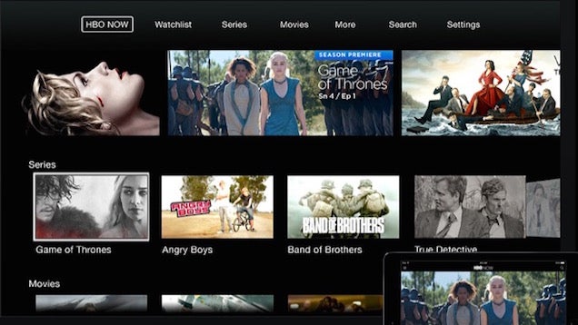 HBO Now is Live For Apple TV, iOS, and Web Users