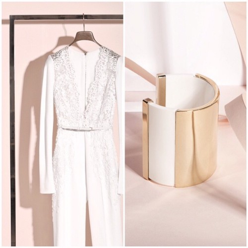 Flash focus on pure summer whites, offset by elegant accents of...