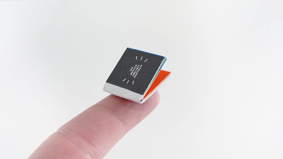 Featured Work: The World's Smallest Portfolio by Michael Lester