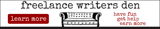 Freelance Writers Den. Learn More. Makealivingwriting.com.