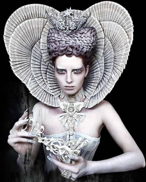 “The White Queen” Photography by Kirsty Mitchell