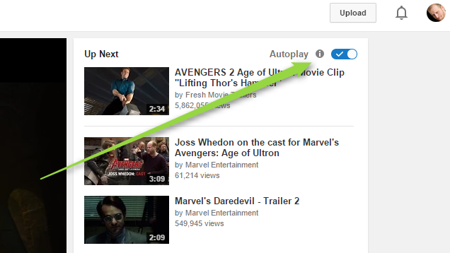 Disable YouTube's New AutoPlay Feature with This Button