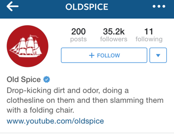 instagram old spice