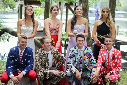 school prom image That's One Way to Make Prom Night Memorable
