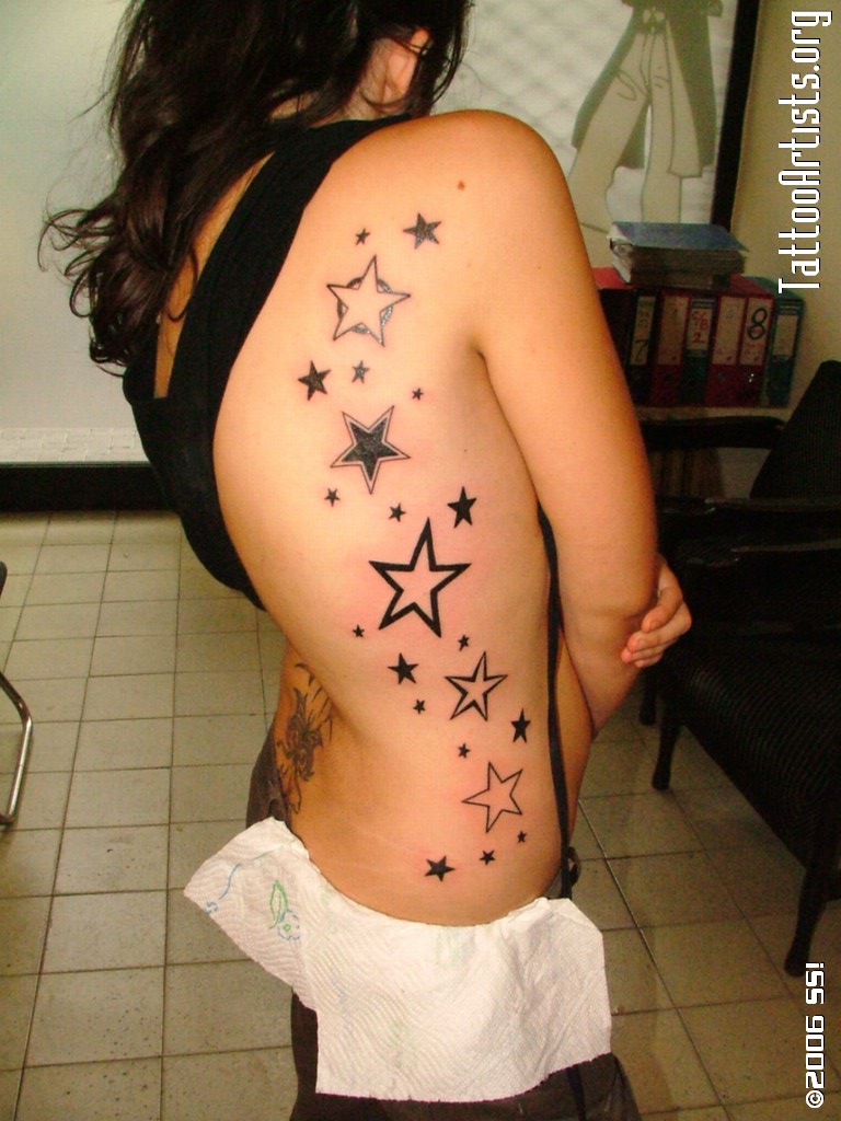 the star tattoo is one of the most popular tattoo designs that people ...