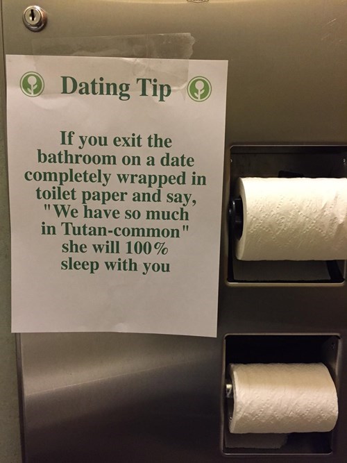 dating tip be a mummy!
