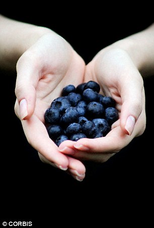 Blueberries, left, have been linked to a wide range of health benefits including improved heart health, cancer prevention and improved eyesight