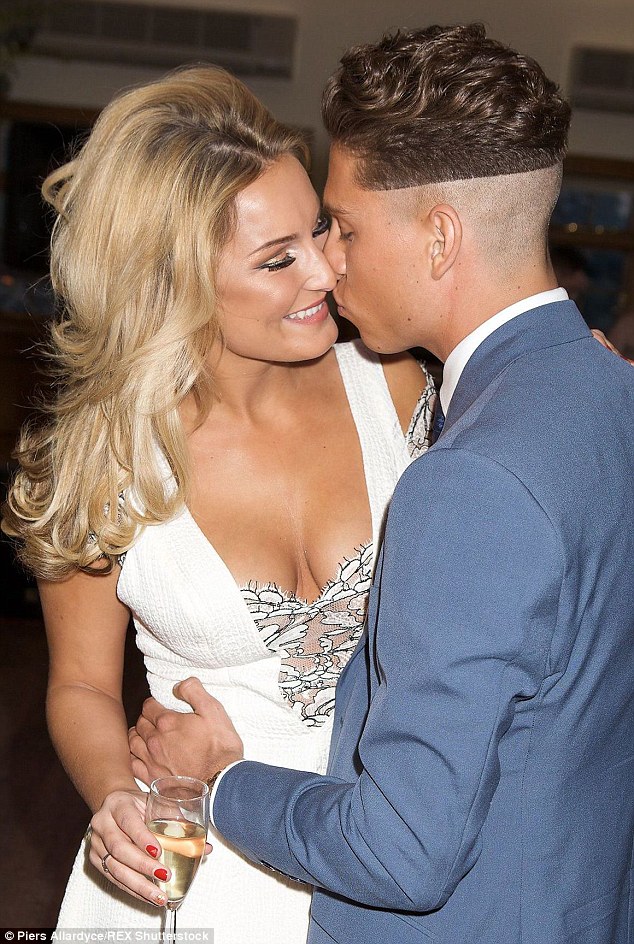 Former flame: Sam adopts a regretful tone when pressed on ex-boyfriend Joey Essex - the focal point of her new autobiography