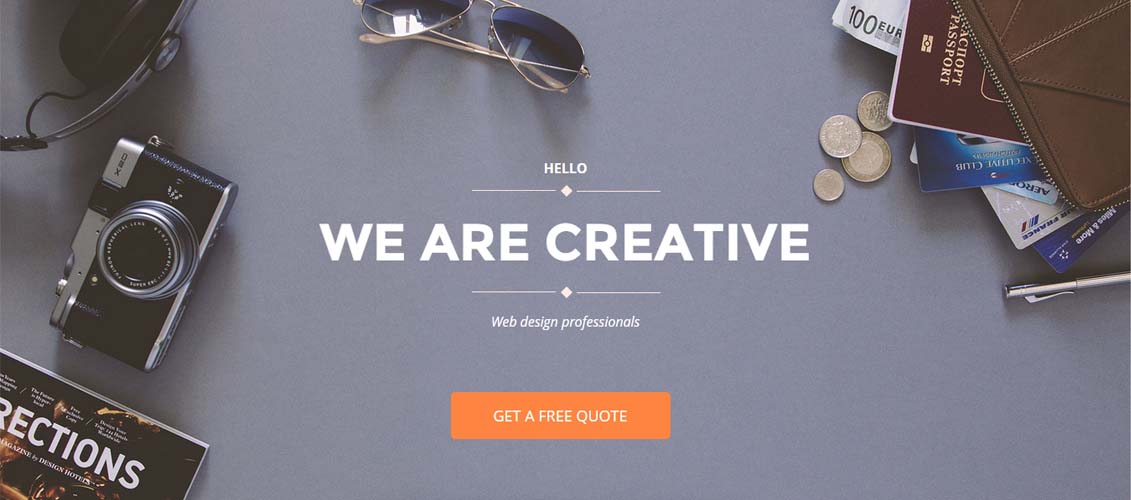 Agency Creative Landing Page
