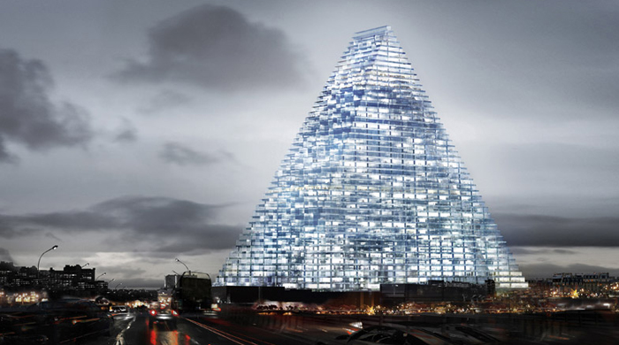 Мне бы в небо: Herzog & de Meuron построит в Париже 180-метровый небоскреб
