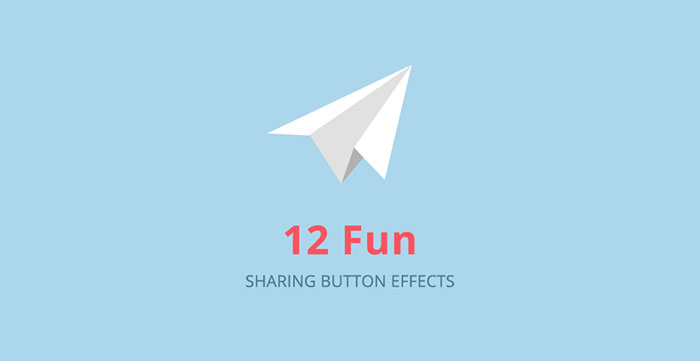 12 Fun Sharing Button Effects