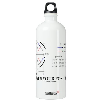 What's Your Position? (Angular Momentum) SIGG Traveler 1.0L Water Bottle