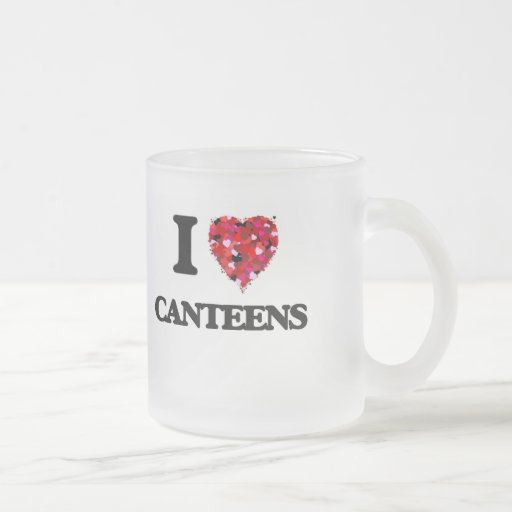 I love Canteens 10 Oz Frosted Glass Coffee Mug