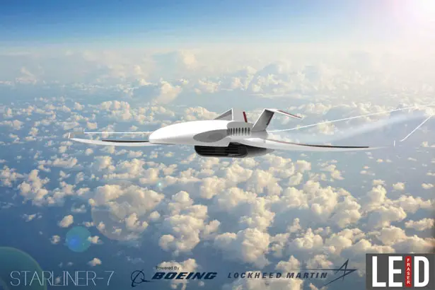 Boeing Starliner-7 Concept Jet by Fraser Leid