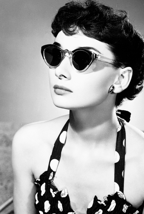 Audrey Hepburn photographed by Angus McBean, 1950