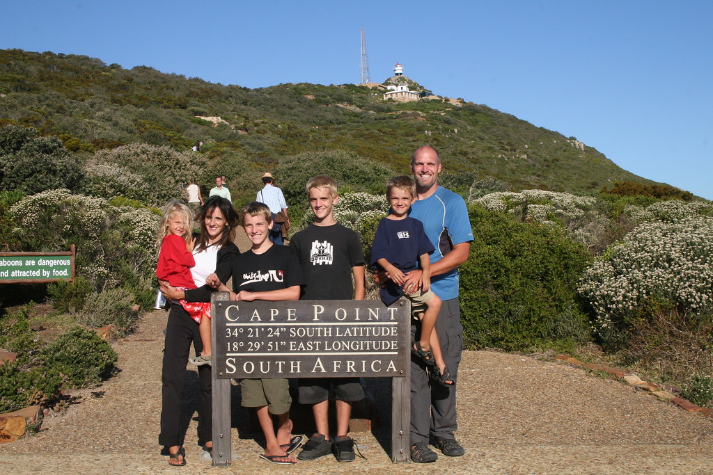 Family at Cape Point