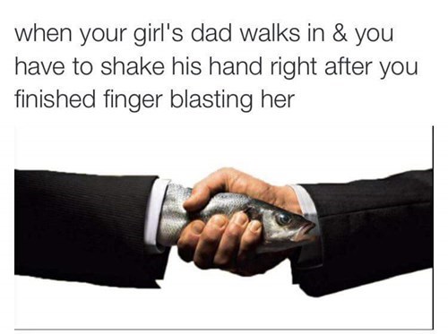 your hands are fish