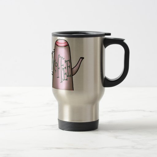 Coffee Perocolator 15 Oz Stainless Steel Travel Mug
