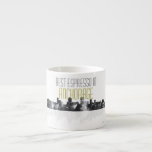 ANCHORAGE, ALASKA SKYLINE - Espresso mug