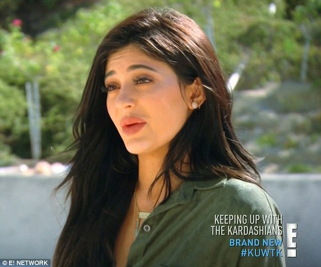 Home schooled: Kylie Jenner told her mother that she was about to graduate from high school