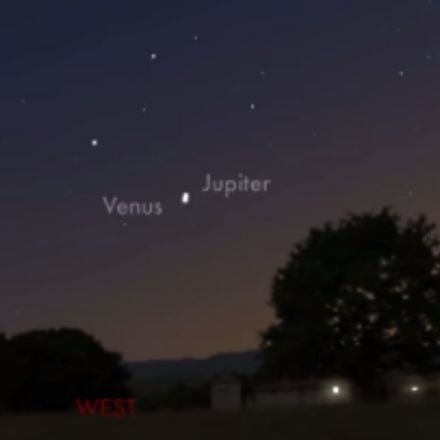 Jupiter and Venus Converge for the First Time in 2000 Years