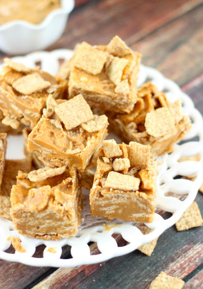 Peanut Butter Cinnamon Toast Crunch Fudge Image