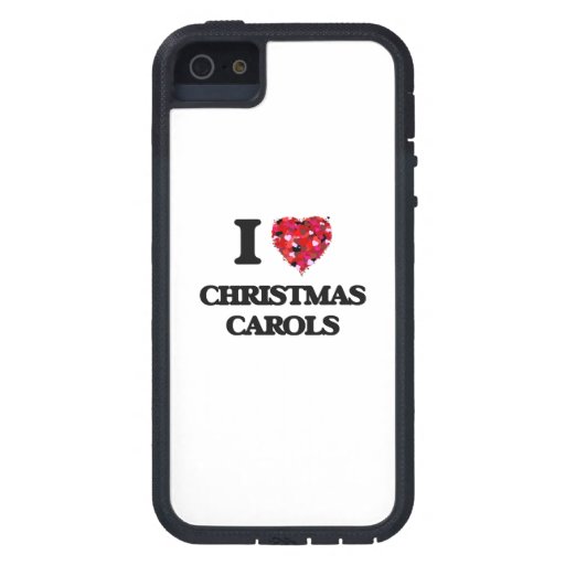 I love Christmas Carols iPhone 5 Cases