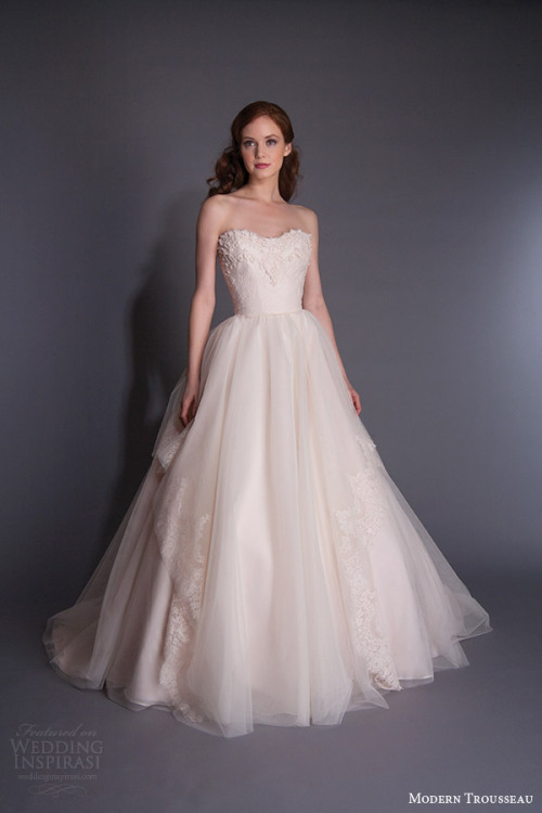 Modern Trousseau Wedding Dress Spring 2016 Bridal Collection