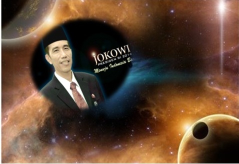Dialog Jokowi dengan Tuhan (sumber foto : munir.doc)
