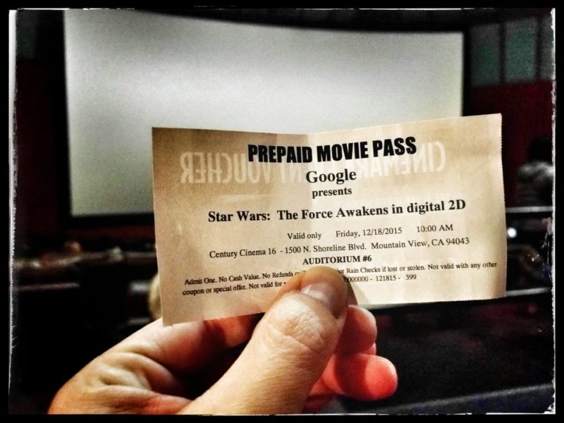 Google Gifts Googlers Tickets To Star Wars Movie