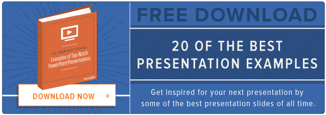 download 20 examples of top-notch presentations