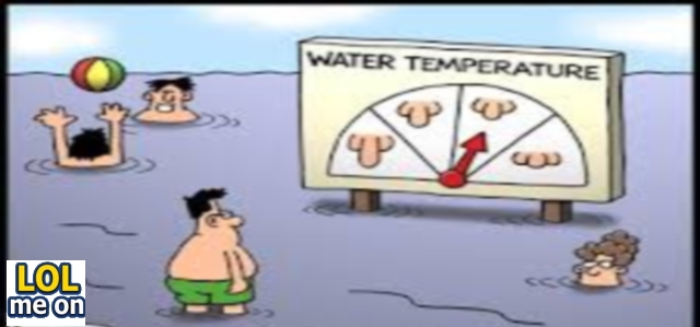 Water Temperature - Funny Picture With Caption Funny pictures