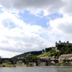 Fotos de Wurzburgo en Alemania, Puente y fortaleza Marienberg