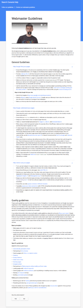 new-google-webmaster-guidelines-expanded