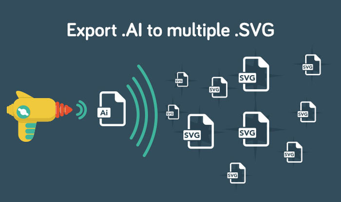 Export multiple icons to SVG files from Adobe Illustrator