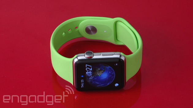 Apple Watch Sport in green