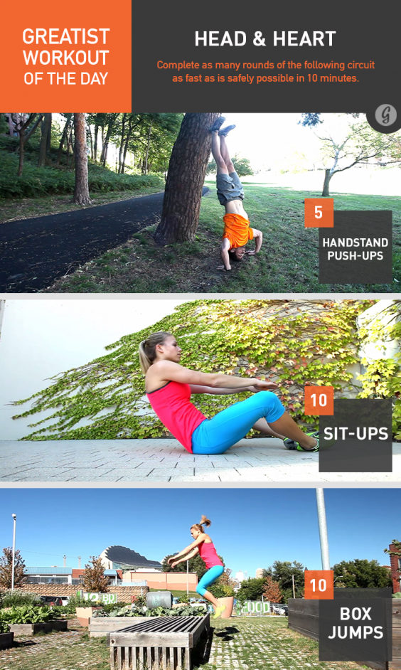 Greatist Workout of the Day: Head &amp; Heart