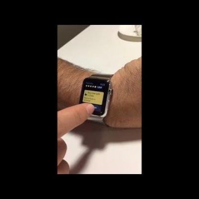 Accidentally ordering from Amazon during an Apple Watch demo