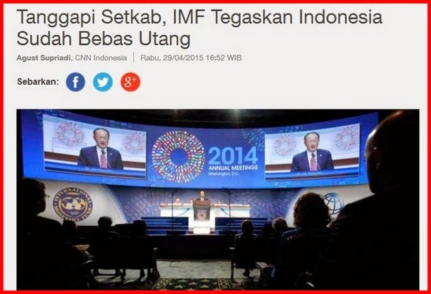 Malu! IMF Telanjangi Begonya Presiden dan Seskab