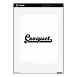 Croquet Decal For The iPad 2